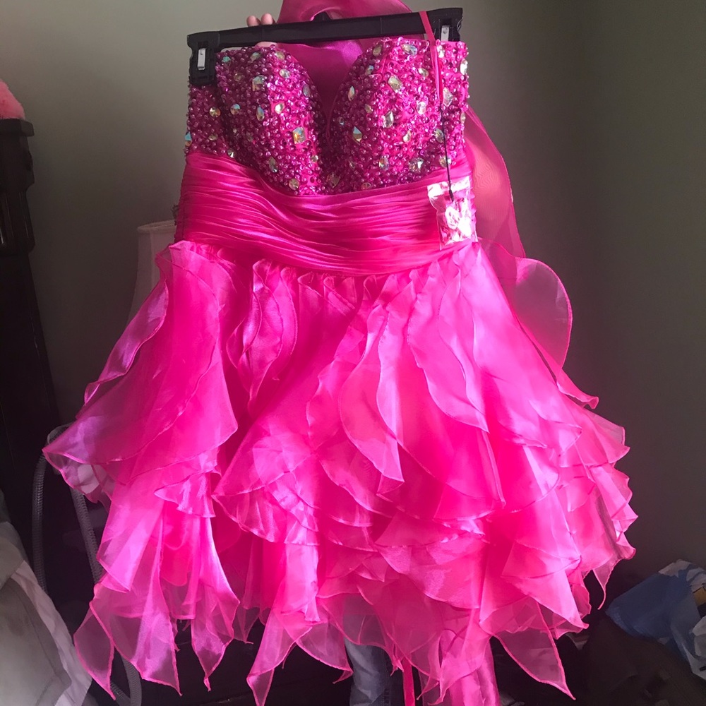 Pink dress